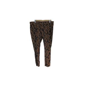 Utopia by Hue women’s mob wife, animal print pull on pants/XL